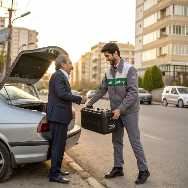 عه باتری خریدار باطری خودرویی در تهران کاوسیه